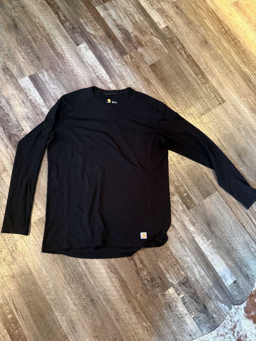 Carhartt Men’s Black Long-Sleeve Crew Shirt